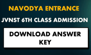 NAVODYA ENTRANCE TEST KEY NAVODYA ENTRANCE TEST KEY