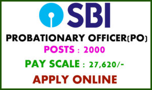 SBI PO 2018 JOBS SBI PO 2018 JOBS