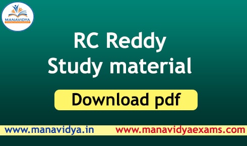 rc reddy general studies study material in telugu